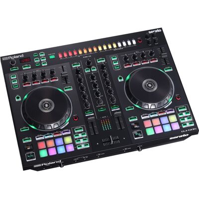 <b>Roland DJ-505 CONTROLADOR DJ 4 Decks 2 Canais Serato DJ + Patterns Ritmos TR</b> Controlador de Dj <b>Roland DJ-505 CONTROLADOR DJ 4 Decks 2 Canais Serato DJ + Patterns Ritmos TR</b> Controlador de Dj