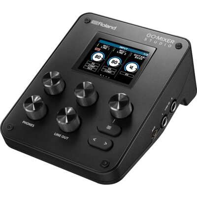 <b>Roland GO:MIXER STUDIO Mesa Mistura + Interface Audio USB NEW!</b> Interface de áudio de mesa USB 2.0 <b>Roland GO:MIXER STUDIO Mesa Mistura + Interface Audio USB NEW!</b> Interface de áudio de mesa USB 2.0