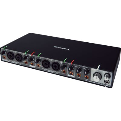<b>Roland RUBIX44 HI-RES Audio Interface 24-bits 192kHz</b> Interface de áudio para dispositivos Apple iOS, Mac e PC <b>Roland RUBIX44 HI-RES Audio Interface 24-bits 192kHz</b> Interface de áudio para dispositivos Apple iOS, Mac e PC