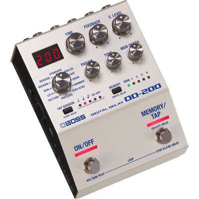<b>BOSS DD-200 DELAY DIGITAL Processador 32-bits 96kHz</b> Pedal de Delay <b>BOSS DD-200 DELAY DIGITAL Processador 32-bits 96kHz</b> Pedal de Delay