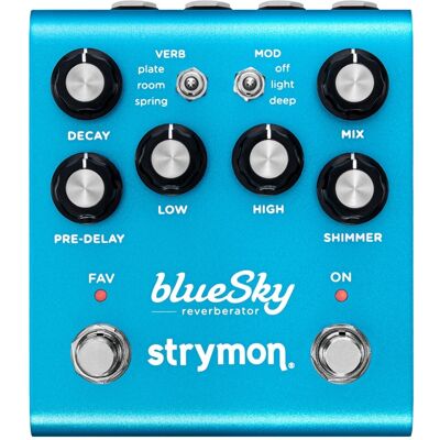 Strymon Bluesky V2 Pedal de Reverb Strymon Bluesky V2 Pedal de Reverb