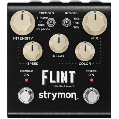Strymon Flint V2 Efeitos reverb e hall Strymon Flint V2 Efeitos reverb e hall