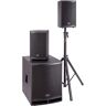 Soundsation LIVEMAKER 1521 MIX Sistema de PA 2.1 1500W Conjuntos completos PA