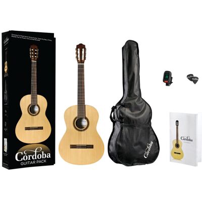 Cordoba CP100 Guitar Pack Pack de Guitarra Clássica Cordoba CP100 Guitar Pack Pack de Guitarra Clássica