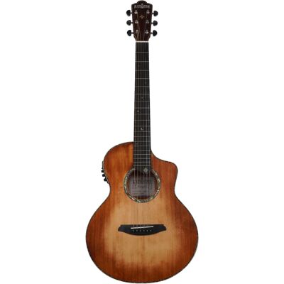 Rathbone Navigator Spruce/Mahogany E/Cut Inc. Gigbag Guitarra Acústica com Captador Rathbone Navigator Spruce/Mahogany E/Cut Inc. Gigbag Guitarra Acústica com Captador