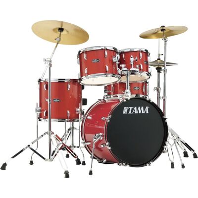 Tama Stagestar ST50H6-CDS Candy Red Sparkle Conjunto de Bateria Tama Stagestar ST50H6-CDS Candy Red Sparkle Conjunto de Bateria