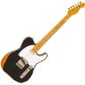 Vintage  Icon V59MRBK Distressed Black Guitarras formato T