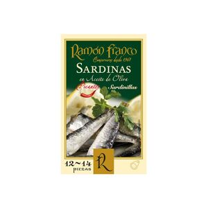 Conservas Ramón Franco Sardinilla en aceite de oliva picante 12-14 piezas