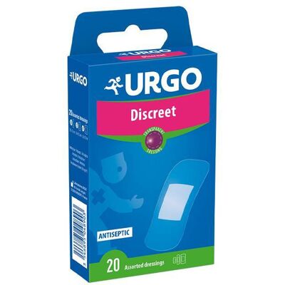 URGO Discreto 20 curativos - Primeiros Socorros URGO Discreto 20 curativos - Primeiros Socorros