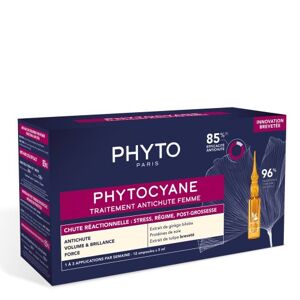 Phyto Phytocyane Ampolas Anti-Queda Reacional 12x5ml