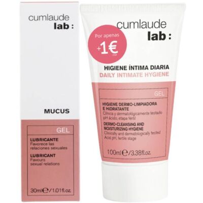 Cumlaude Mucus Md Lubrificante - Conjunto de Higiene Íntima Cumlaude Mucus Md Lubrificante - Conjunto de Higiene Íntima