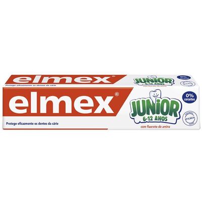 Creme Dental Elmex Junior - 6-12 Anos Hortelã - Proteção contra cáries Creme Dental Elmex Junior - 6-12 Anos Hortelã - Proteção contra cáries