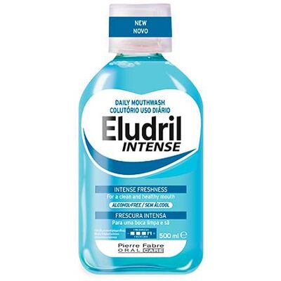 Enxaguante Bucal Elgydium Eludril Intense - Enxaguante bucal Enxaguante Bucal Elgydium Eludril Intense - Enxaguante bucal