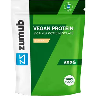 Zumub Proteína de Ervilha Vegan Sabor a Banana 500g Zumub Proteína de Ervilha Vegan Sabor a Banana 500g