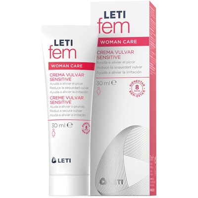 LETI Fem Creme Vulvar Sensitive 30ml LETI Fem Creme Vulvar Sensitive 30ml