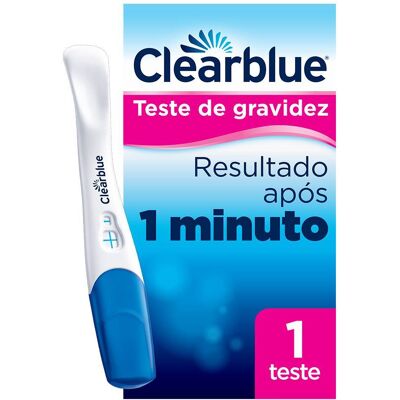 Teste de gravidez Clearblue - 1 Minuto, Fácil e Preciso Teste de gravidez Clearblue - 1 Minuto, Fácil e Preciso