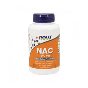 Now NAC 600 mg 100 Cápsulas Vegetais