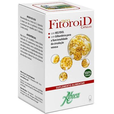 Aboca NeoFitoroiD - Apoio à Circulação Venosa - 50 Cápsulas Aboca NeoFitoroiD - Apoio à Circulação Venosa - 50 Cápsulas