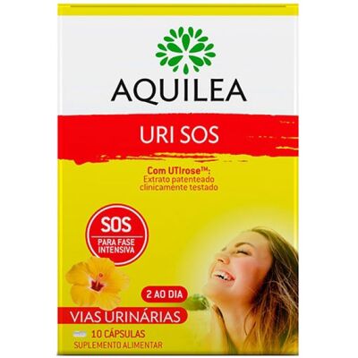 Aquilea Uri SOS Cápsulas - Suplemento para infecções urinárias Aquilea Uri SOS Cápsulas - Suplemento para infecções urinárias