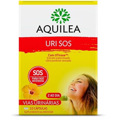 Aquilea Uri SOS Cápsulas - Suplemento para infecções urinárias Aquilea Uri SOS Cápsulas - Suplemento para infecções urinárias