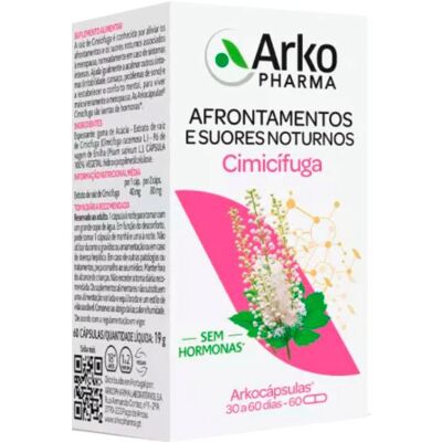 Arkopharma Arkocápsulas Cimicífuga 60 cápsulas Arkopharma Arkocápsulas Cimicífuga 60 cápsulas