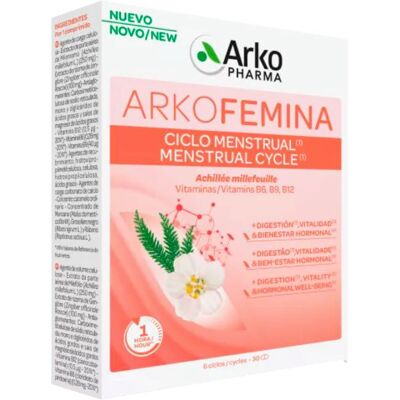 Arkopharma ArkoFemina Ciclo Menstrual 30 comprimidos Arkopharma ArkoFemina Ciclo Menstrual 30 comprimidos