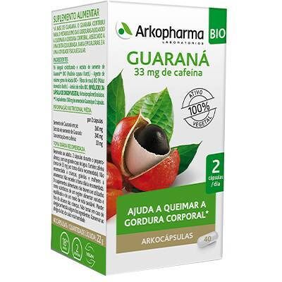 Arkopharma Arkocápsulas Guarana BIO - 40 cápsulas Arkopharma Arkocápsulas Guarana BIO - 40 cápsulas