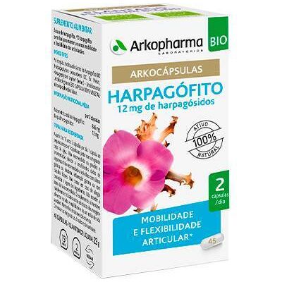 Arkopharma Arkocápsulas Harpagófito Bio 45 cápsulas Arkopharma Arkocápsulas Harpagófito Bio 45 cápsulas