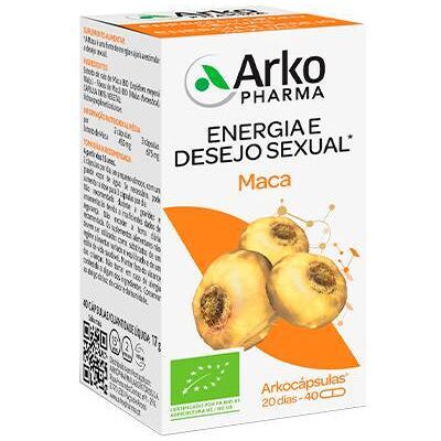 Arkopharma Arkocápsulas Maca - Vitalidade e Concentração Arkopharma Arkocápsulas Maca - Vitalidade e Concentração