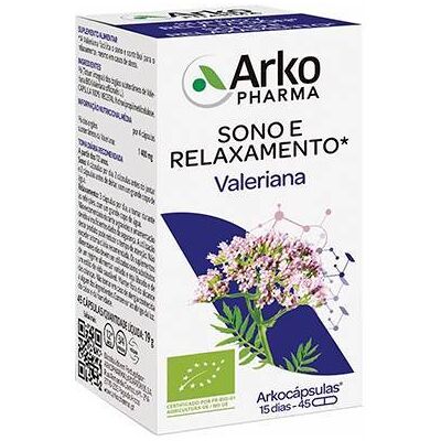 Suplemento de Valeriana Arkopharma - Relaxamento e Sono Suplemento de Valeriana Arkopharma - Relaxamento e Sono