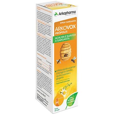 Spray de Própolis Arkovox para a garganta Spray de Própolis Arkovox para a garganta