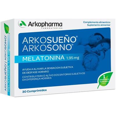 Arkopharma Arkosueño Melatonina 1,95mg - Suplemento Alimentar Arkopharma Arkosueño Melatonina 1,95mg - Suplemento Alimentar