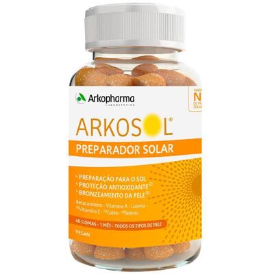 Arkopharma Forsolar Gomas de Sol - Suplemento Alimentar Arkopharma Forsolar Gomas de Sol - Suplemento Alimentar