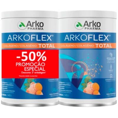 Arkopharma Arkoflex Colagénio Total 2x390g Preço Especial Arkopharma Arkoflex Colagénio Total 2x390g Preço Especial