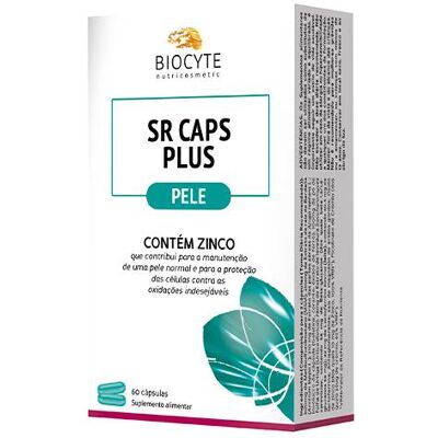 Biocyte Sr Caps Plus para Pele com Imperfeições - Suplemento Alimentar Biocyte Sr Caps Plus para Pele com Imperfeições - Suplemento Alimentar