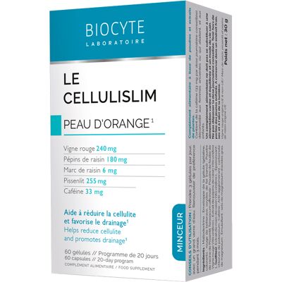 Biocyte Le Cellulislim - Apoio à Celulite - Suplemento alimentar Biocyte Le Cellulislim - Apoio à Celulite - Suplemento alimentar