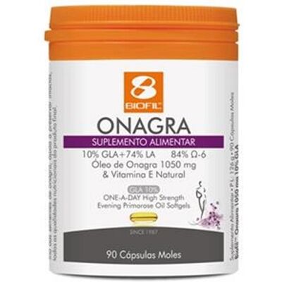 BIOFIL - Óleo de prímula 1050 mg por cápsula - Suplemento alimentar BIOFIL - Óleo de prímula 1050 mg por cápsula - Suplemento alimentar