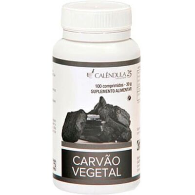 Calêndula Carvão Vegetal 100 comprimidos Calêndula Carvão Vegetal 100 comprimidos