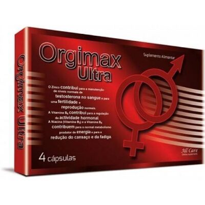 Fharmonat Orgimax Utra 4 Cápsulas Fharmonat Orgimax Utra 4 Cápsulas
