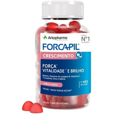 Forcapil Crescimento 60 gomas Forcapil Crescimento 60 gomas