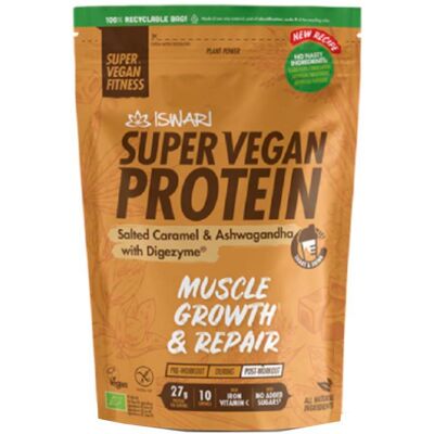 Iswari Proteína Vegana Caramelo Ashwagandha - Pó Iswari Proteína Vegana Caramelo Ashwagandha - Pó