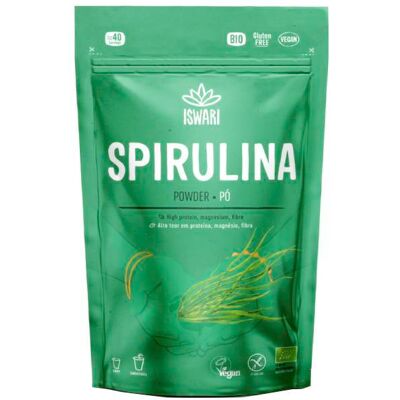 Iswari Spirulina em Pó Bio 125g Iswari Spirulina em Pó Bio 125g