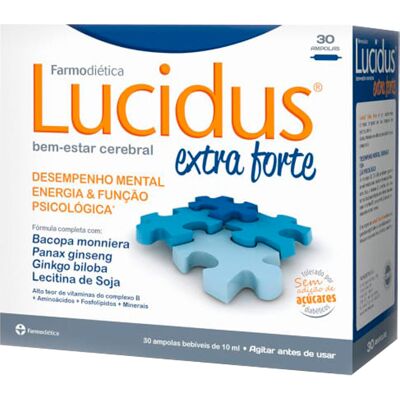 Farmodiética Lucidus Ampolas - Suplemento Farmodiética Lucidus Ampolas - Suplemento