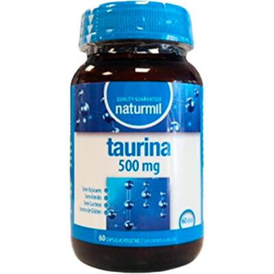Naturmil Taurina 500mg 60 cápsulas Naturmil Taurina 500mg 60 cápsulas
