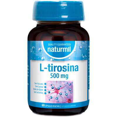 Naturmil L-Tirosina 500mg 60 cápsulas Naturmil L-Tirosina 500mg 60 cápsulas