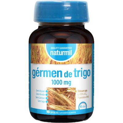 Naturmil Gérmen de Trigo 1000mg - Suplementos Naturmil Gérmen de Trigo 1000mg - Suplementos