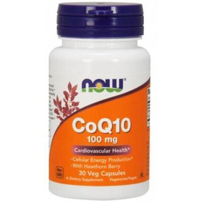 Now Foods CoQ10 100mg Espinheiro - Suplementos Now Foods CoQ10 100mg Espinheiro - Suplementos