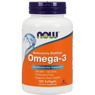 Now Foods Omega-3 1000mg cápsulas moles (100 unid.) Now Foods Omega-3 1000mg cápsulas moles (100 unid.)