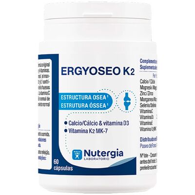 Nutergia Ergyoseo K2 60 cápsulas Nutergia Ergyoseo K2 60 cápsulas