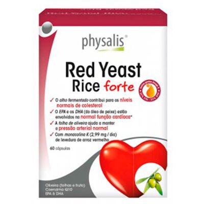 Suplemento de Arroz de Levedura Vermelha Physalis - Apoio ao Colesterol Suplemento de Arroz de Levedura Vermelha Physalis - Apoio ao Colesterol